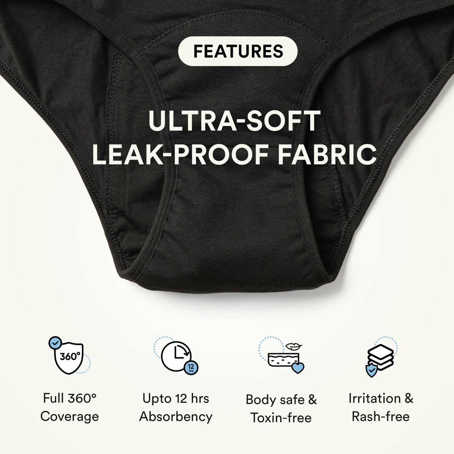 Snug | Reusable Period Panty for Heavy Flow