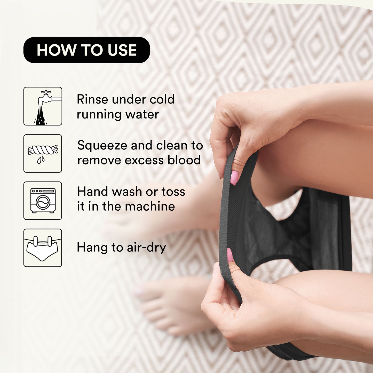 Snug | Reusable Period Panty for Heavy Flow