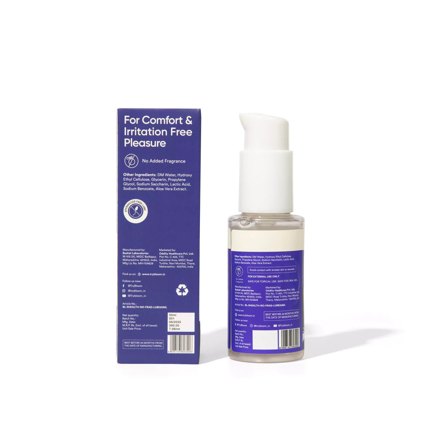 Slide | Non-Fragrance Water-based Lubricant