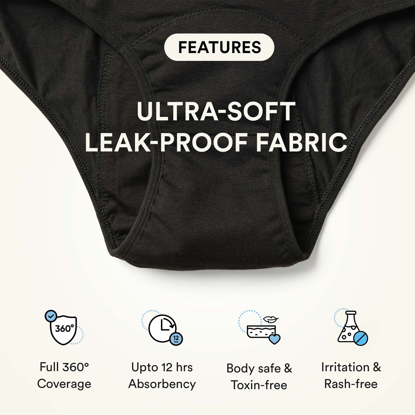 Snug | Reusable Period Panty for Heavy Flow