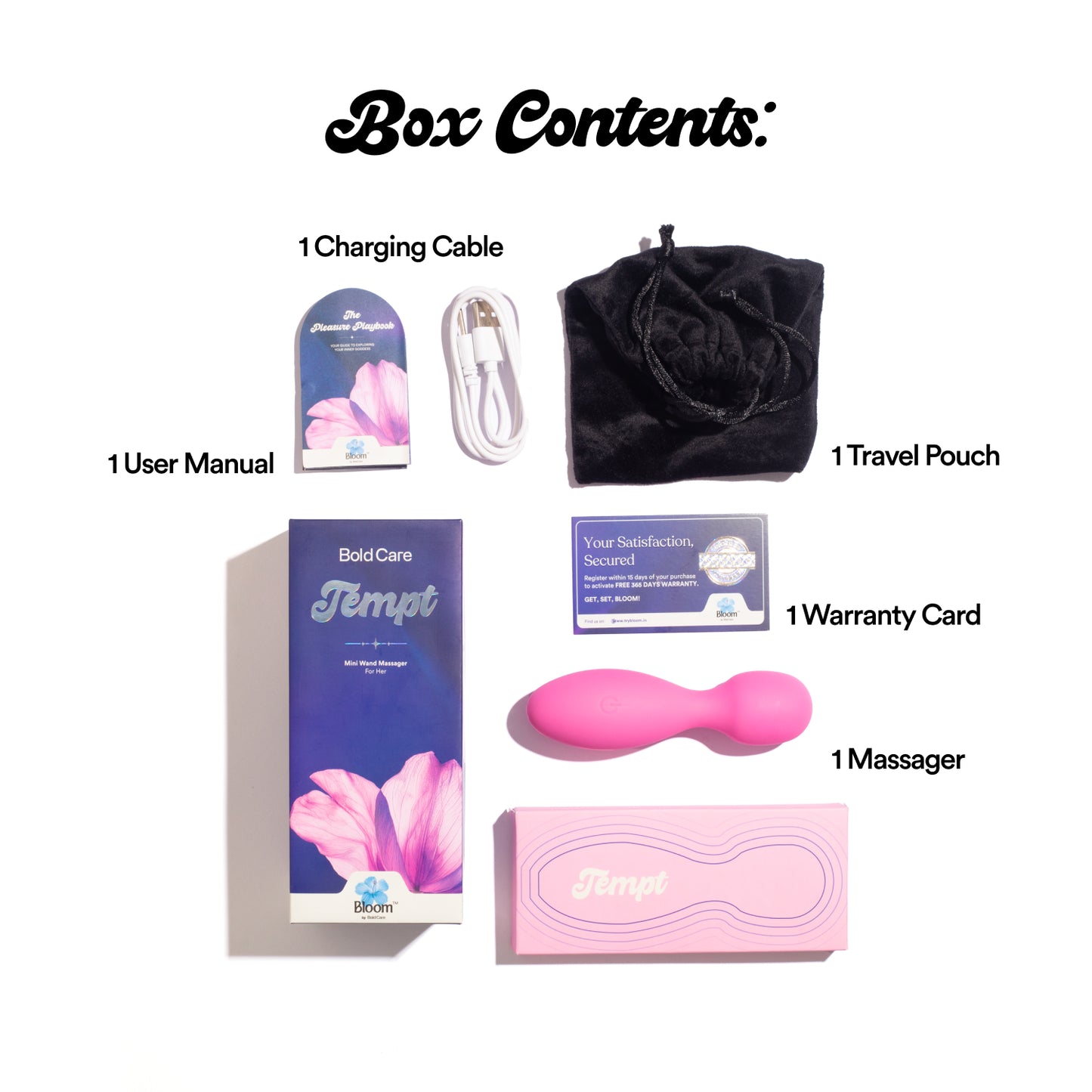 Tempt | Mini Wand Massager
