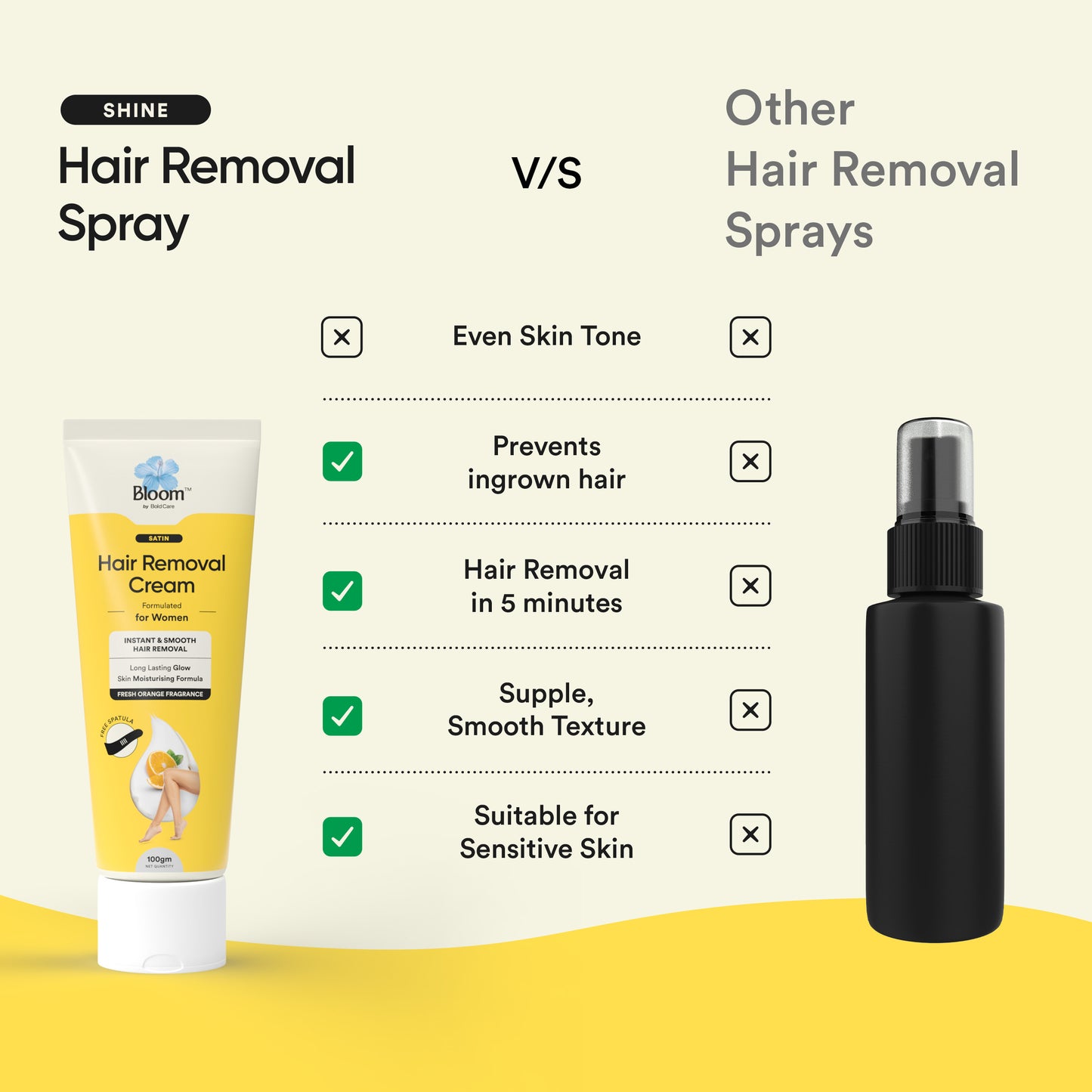 Satin | Instant Hair Removal Cream