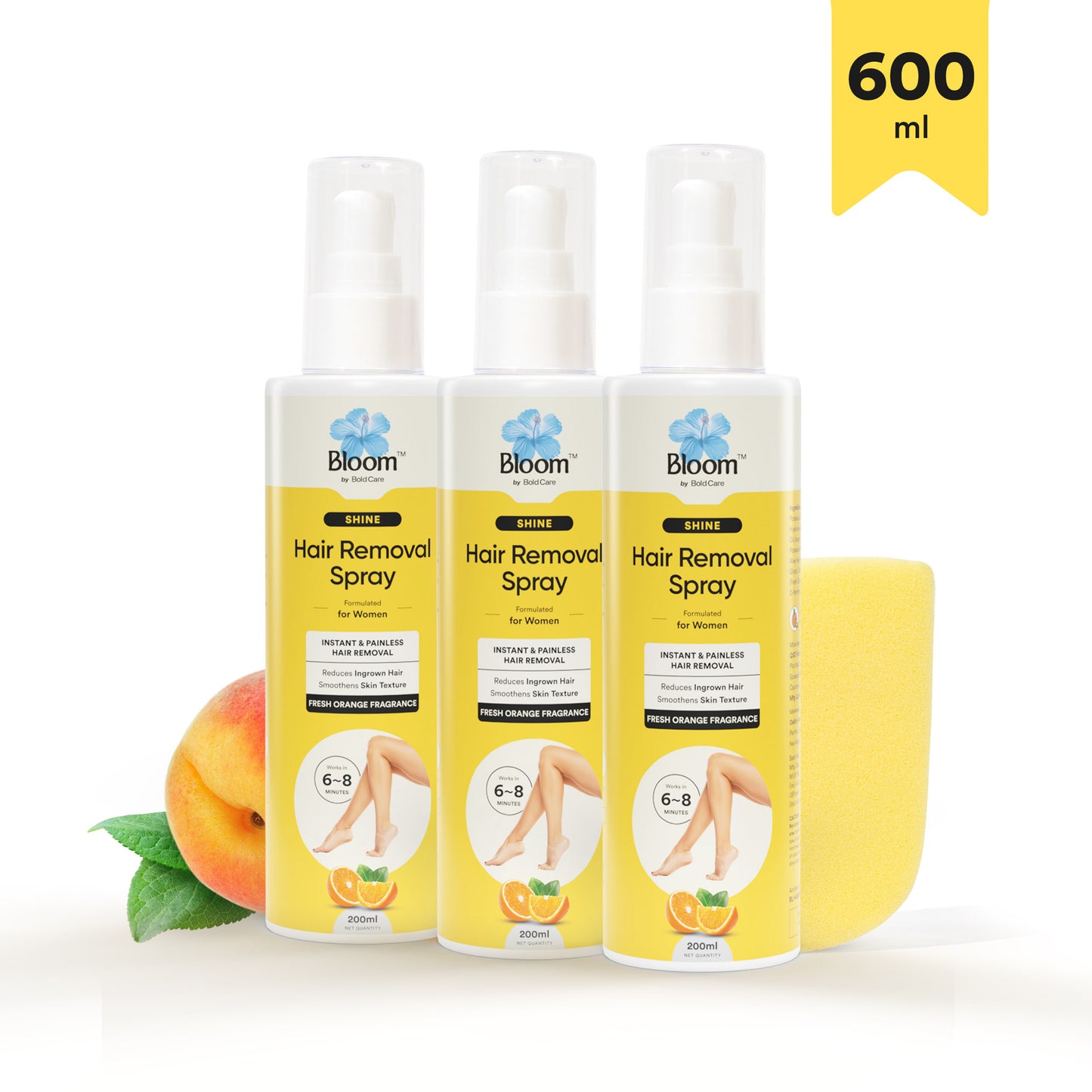 SHINE | Instant Hair Removal Spray - Orange Fragrance