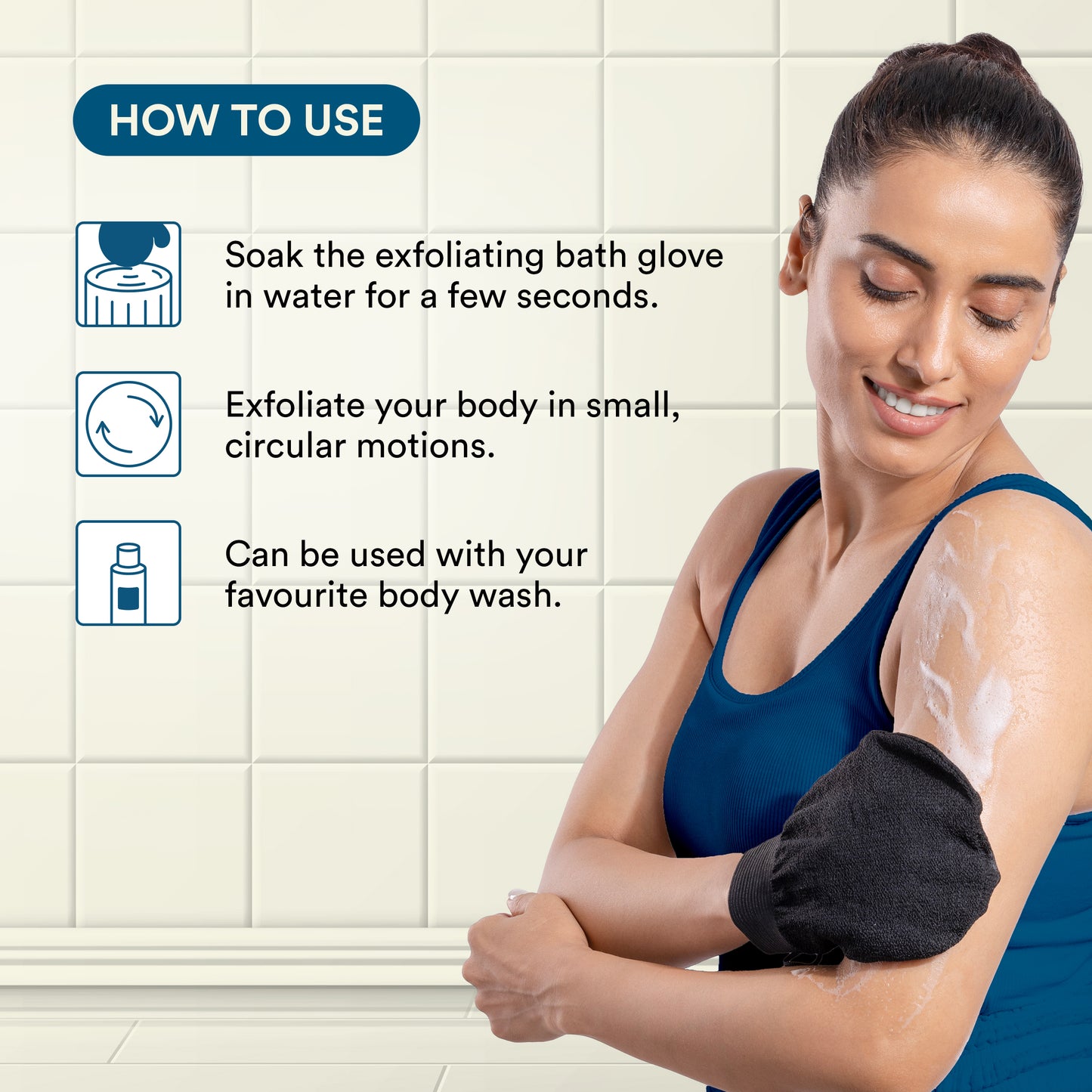 Exfoliating Turkish Bath Glove