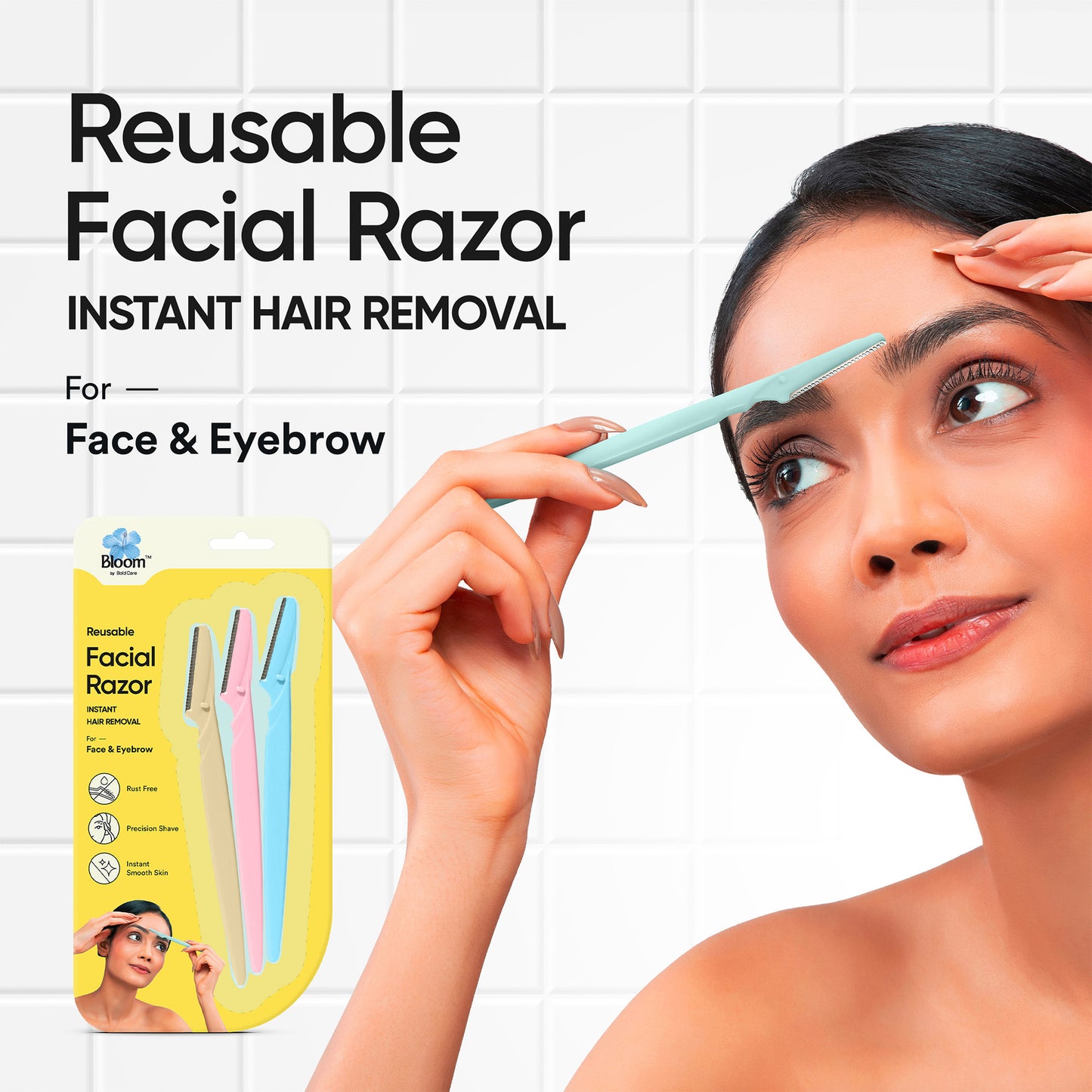 Reusable Face Razor