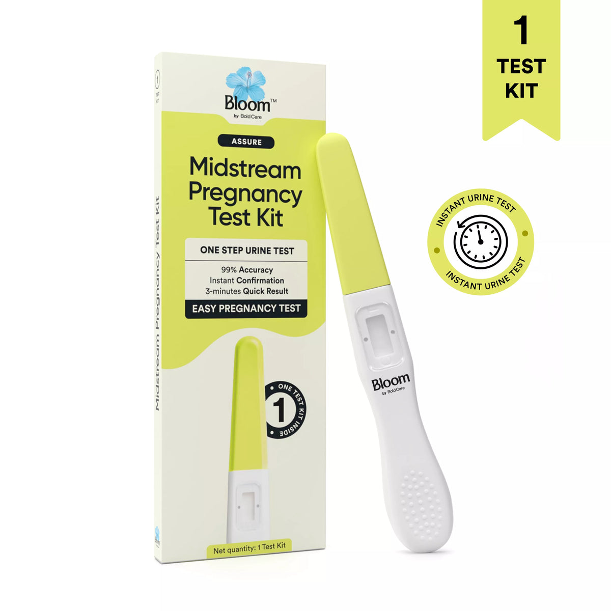 Pre Testing Mid Stream Assure | Midstream Pregnancy Test Kit – Bloom