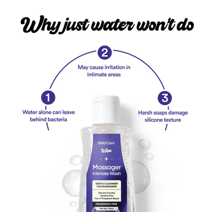 Wipe | Anti-bacterial Massager Wash | 100ml