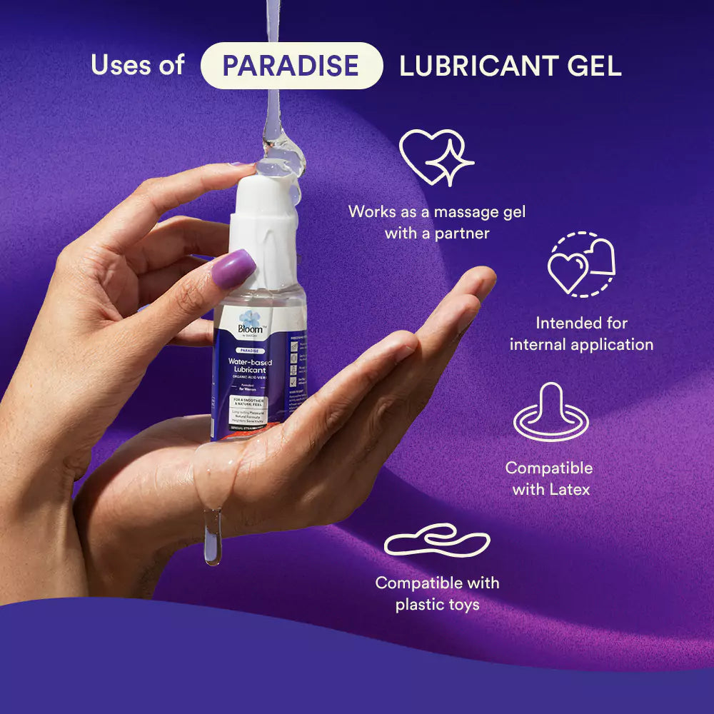Buy Water based Lubricant For Vaginal Dryness 50 Ml Bloom buy-water-based-lubricant-for-vaginal-dryness-50-ml-bloom