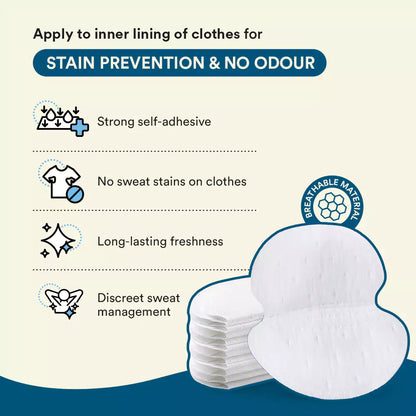 Sweat Pads | No Sweat Stains